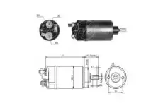 реле втягивающее!\ Ford Scorpio/Sierra 2.0-2.8 82-87/Transit ZM526 ERA