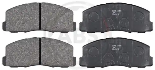 Тормозные колодки дисковые передняя ось A.B.S. 36508