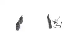 Тормозные колодки дисковые BOSCH 0 986 469 860
