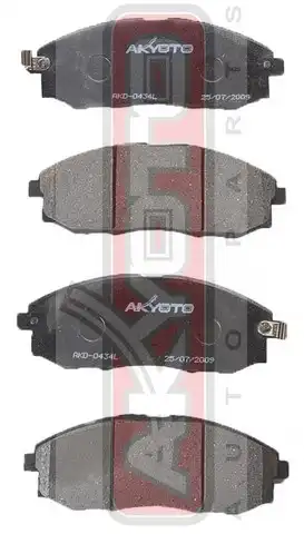 Тормозные колодки дисковые AKYOTO AKD0434L