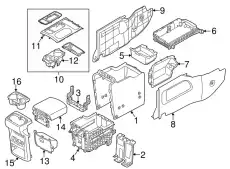 Коврики в салон KIA 84611A9100DAA