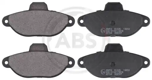Тормозные колодки дисковые передняя ось A.B.S. 36854