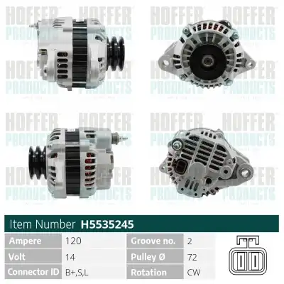 Генератор HOFFER H5535245