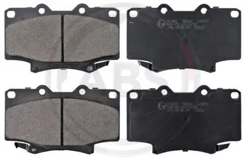 Тормозные колодки дисковые передняя ось A.B.S. 36882