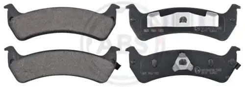 Тормозные колодки дисковые задняя ось A.B.S. 38625
