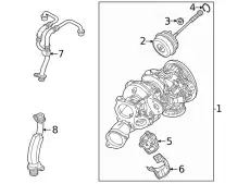 Компрессор, наддув 0P2145653F VAG