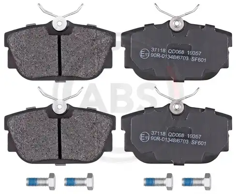 Тормозные колодки дисковые задняя ось A.B.S. 37118