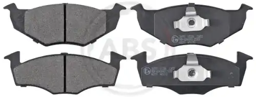 Тормозные колодки дисковые передняя ось A.B.S. 36970