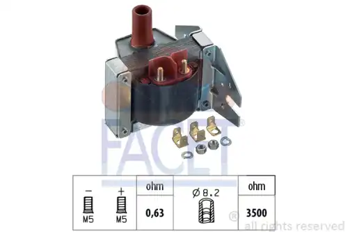 Катушка зажигания FACET 9.6032