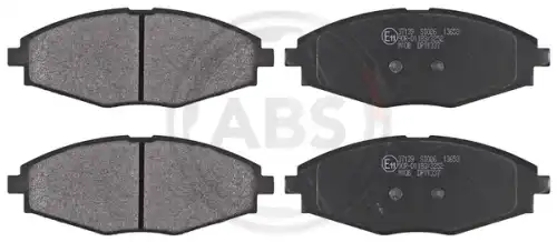 Тормозные колодки дисковые передняя ось A.B.S. 37139