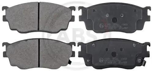 Тормозные колодки дисковые передняя ось A.B.S. 37189