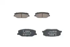Тормозные колодки дисковые BOSCH 0 986 460 935