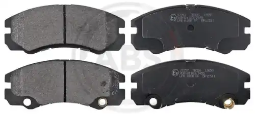 Тормозные колодки дисковые передняя ось A.B.S. 37257