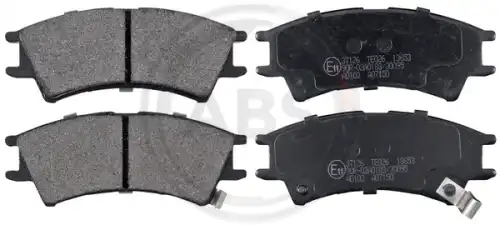 Тормозные колодки дисковые передняя ось A.B.S. 37126