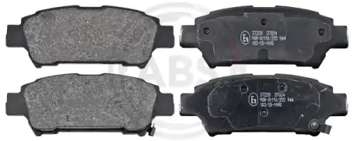 Тормозные колодки дисковые задняя ось A.B.S. 37228