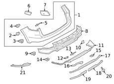 Накладка 9Y0807838AOK1 VAG