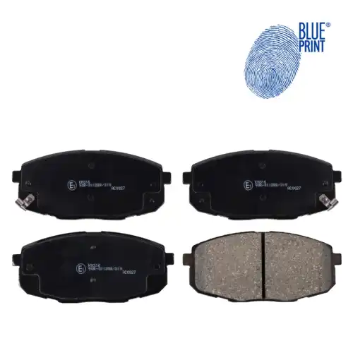 Тормозные колодки дисковые передняя ось BLUE PRINT ADG04261