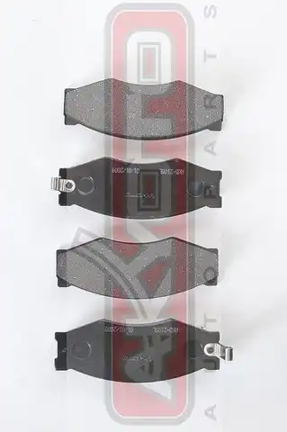 Тормозные колодки дисковые AKYOTO AKD-2105L