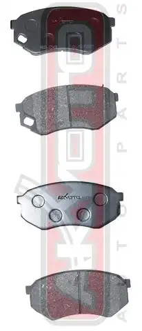 Тормозные колодки дисковые AKYOTO AKD-3349L