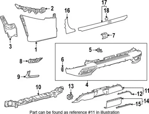БАМПЕРА ОБЛИЦОВКА 5245360020 TOYOTA / LEXUS