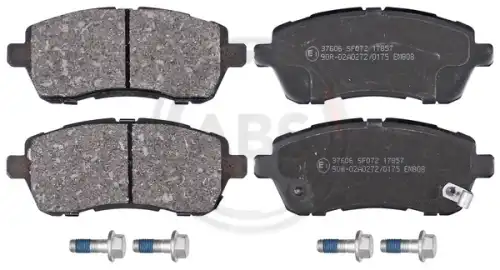Тормозные колодки дисковые передняя ось A.B.S. 37606