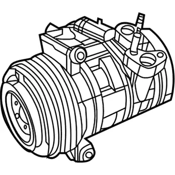 КОМПРЕССОР КОНДИЦИОНЕРА 68284438AA MOPAR