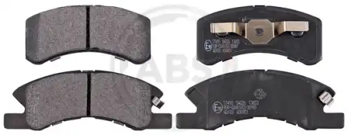 Тормозные колодки дисковые передняя ось A.B.S. 37490