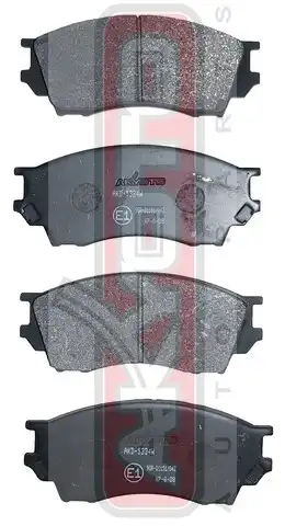 Тормозные колодки дисковые AKYOTO AKD-5334W