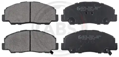 Тормозные колодки дисковые передняя ось A.B.S. 36736