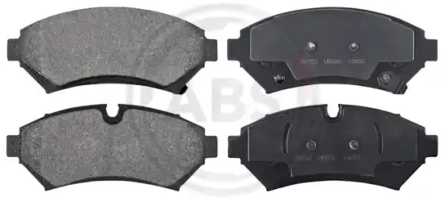 Тормозные колодки дисковые передняя ось A.B.S. 38753