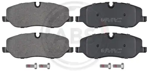 Тормозные колодки дисковые передняя ось A.B.S. 37501