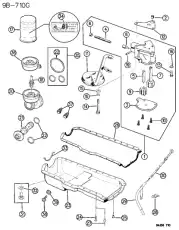 Фильтр масляный MOPAR 5281090AB