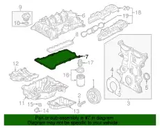 Прокладка клапанной крышки GM 12669607