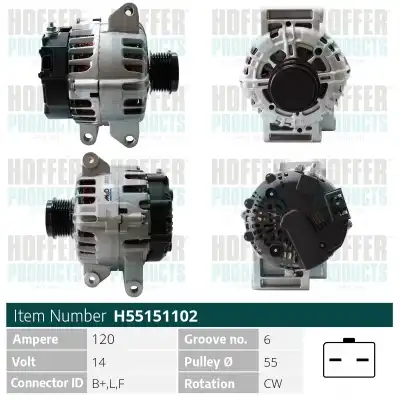 Генератор HOFFER H55151102