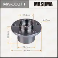 Ступица MASUMA MWU5011