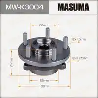 Ступица MASUMA MWK3004