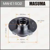 Ступица MASUMA MWE1502