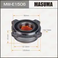 Ступица MASUMA MWE1506