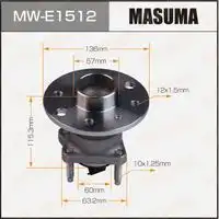 Ступица MASUMA MWE1512