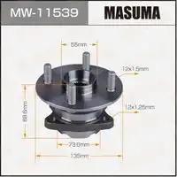 Ступица MASUMA MW11539