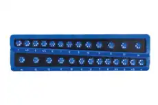 Держ. компл. торц. гаечн. ключей, пан. с отв. для разм. инст 8632 LASER TOOLS