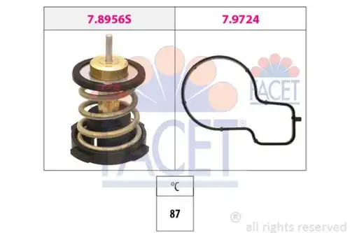 Термостат системы охлаждения FACET 78956