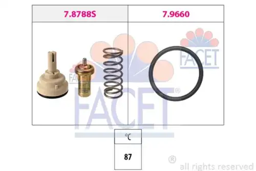 Термостат системы охлаждения FACET 78788