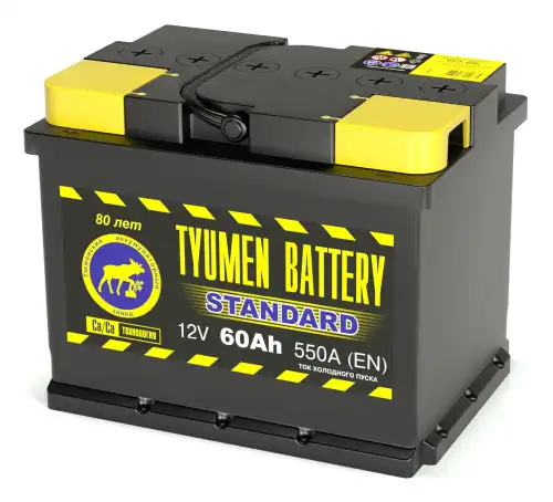 Аккумулятор TYUMEN BATTERY 6CT60LSTANDARD