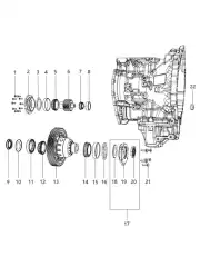 сальник переднего привода 4412522AC MOPAR