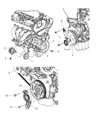 шкив насоса гидроусилителя руля 4792597AA MOPAR