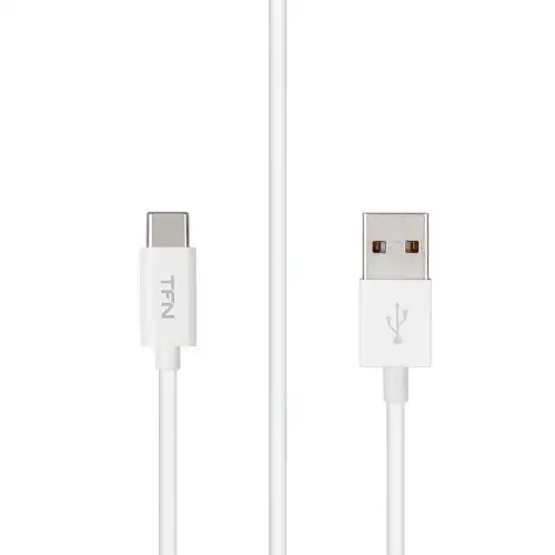 кабель TypeC 2.0m TPE white TFN-CUSBCUSB2MTPWH TFN
