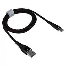 кабель TypeC forza 1.0m black TFN-CFZUSBCUSB1MBK TFN