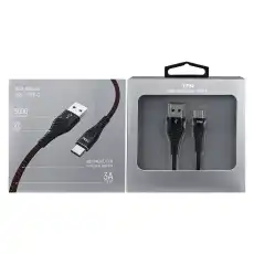 кабель TypeC forza 1.0m black TFN-CFZUSBCUSB1MBK TFN