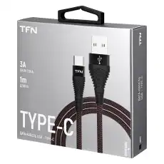 кабель TypeC forza 1.0m black TFN-CFZUSBCUSB1MBK TFN